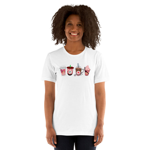 Valentine Nursing Unisex t-shirt