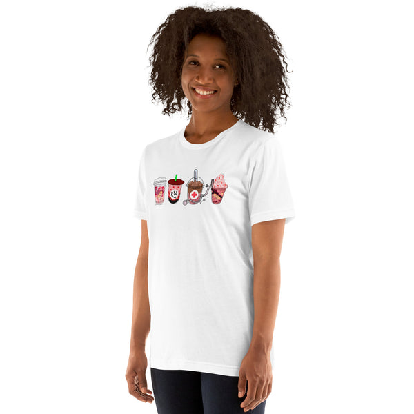 Valentine Nursing Unisex t-shirt