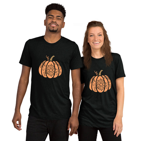 Flower Pumpkin Short sleeve t-shirt