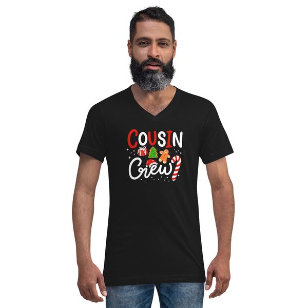 Cousin Crew Unisex Short Sleeve V-Neck T-Shirt