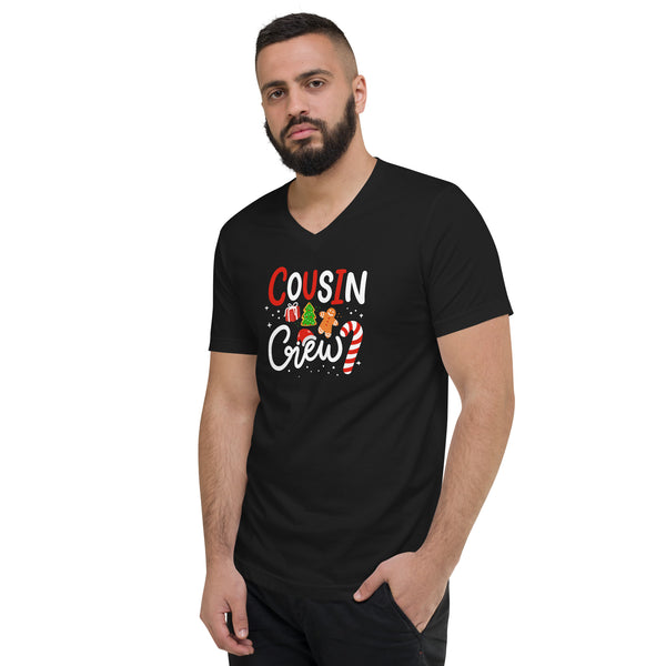 Cousin Crew Unisex Short Sleeve V-Neck T-Shirt