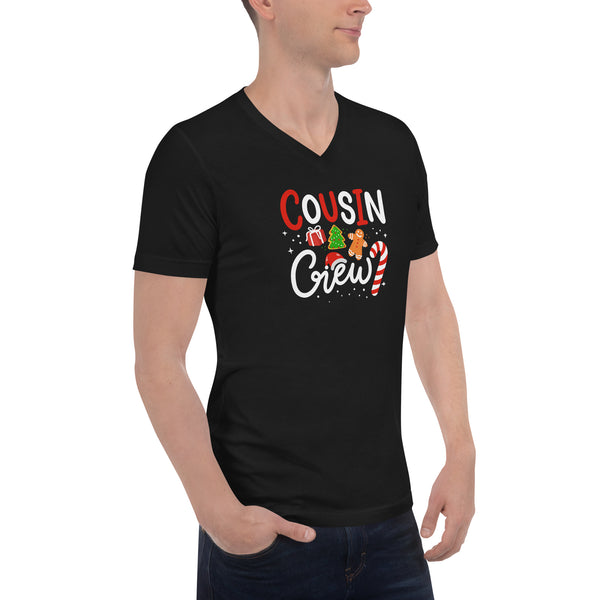 Cousin Crew Unisex Short Sleeve V-Neck T-Shirt