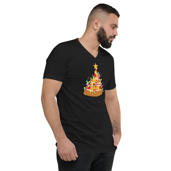 Christmas Unisex Short Sleeve V-Neck T-Shirt