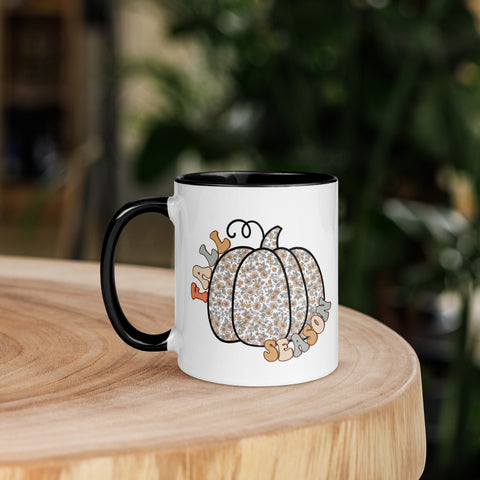 Fall Season Mug with Color Inside