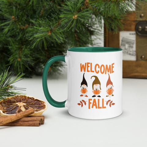 Welcome Fall Mug with Color Inside
