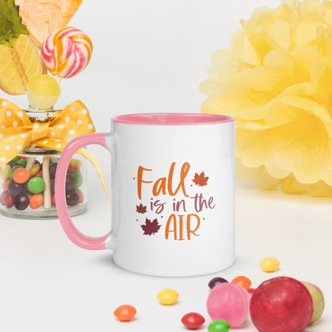 Fall is in the Air Mug with Color Inside