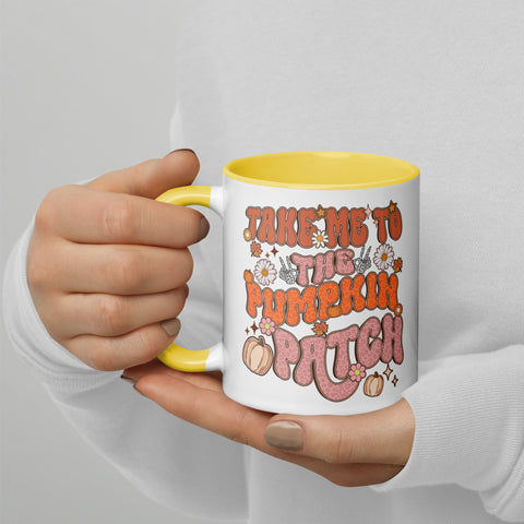 Take me to the Pumpkin Mug with Color Inside