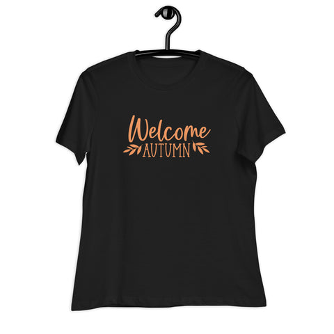Welcome Autumn Women's Relaxed T-Shirt