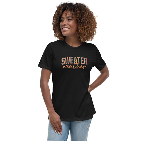 Sweater Weather Women's Relaxed T-Shirt