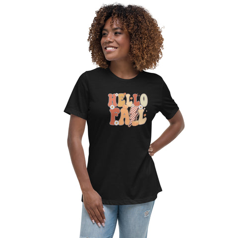 Hello Fall Women's Relaxed T-Shirt