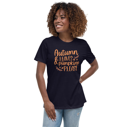 Autumn Leaves Women's Relaxed T-Shirt