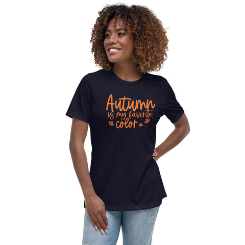 Autumn is my Favorite Color Women's Relaxed T-Shirt