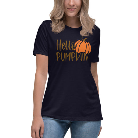 Hello Pumpkin Women's Relaxed T-Shirt