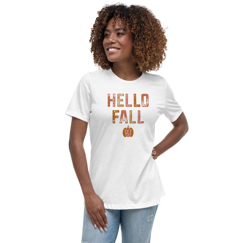 Hello Fall Women's Relaxed T-Shirt