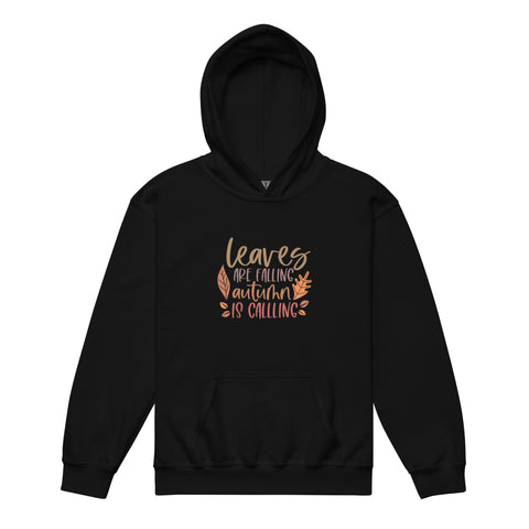 Leaves are Falling Youth heavy blend hoodie