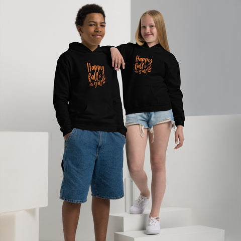 Happy Fall Youth heavy blend hoodie