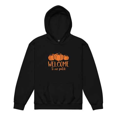 Welcome to our Patch Youth heavy blend hoodie