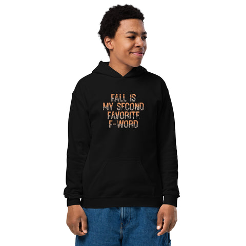 Fall is my Second Favorite Word Youth heavy blend hoodie