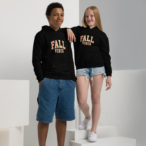 Fall Vibes Youth heavy blend hoodie