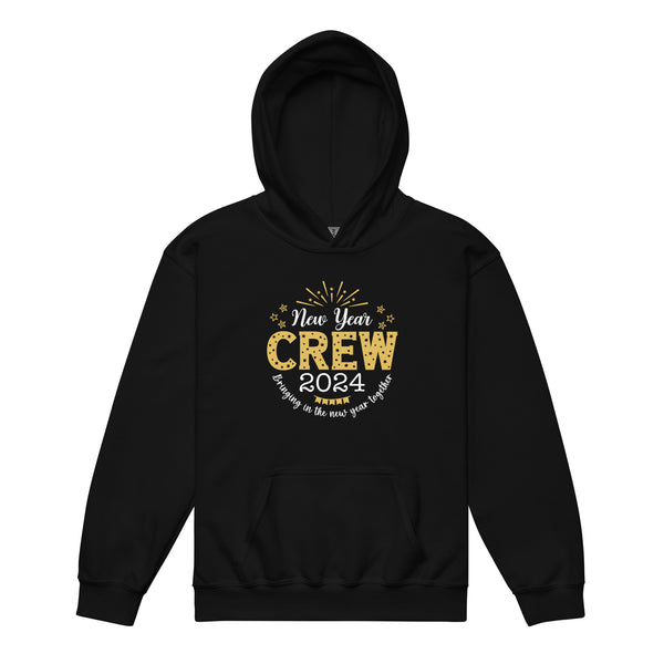 New Year Crew 2024 Youth heavy blend hoodie