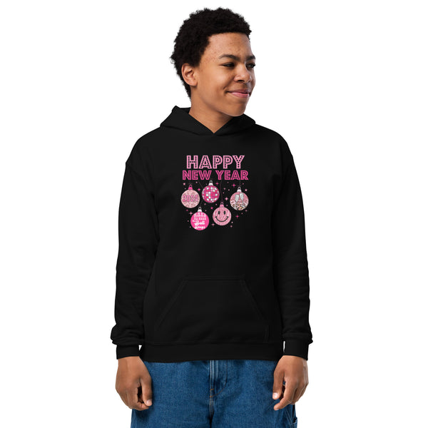 Happy New Year 2024 Youth heavy blend hoodie