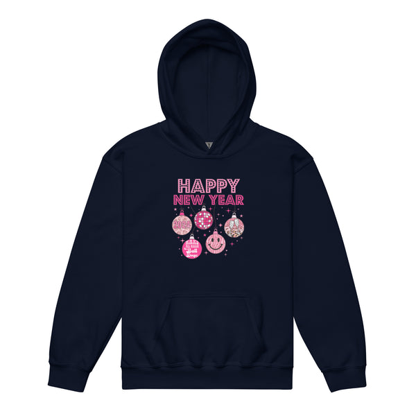 Happy New Year 2024 Youth heavy blend hoodie