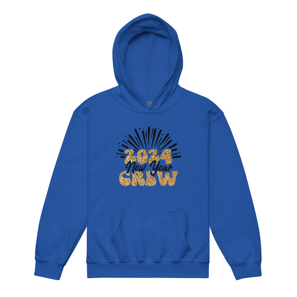 New Year  Crew 2024 Youth heavy blend hoodie