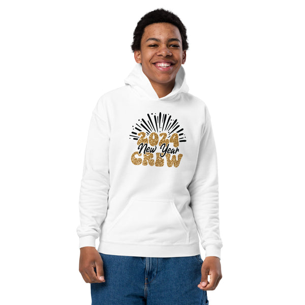 New Year  Crew 2024 Youth heavy blend hoodie