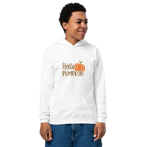 Hello Pumpkin Youth heavy blend hoodie