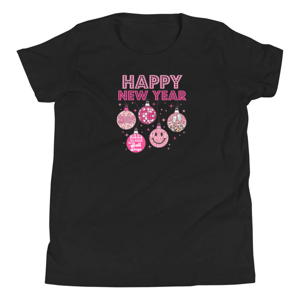 Happy New Year 2024 Youth Short Sleeve T-Shirt