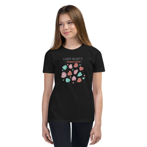 Candy Hearts Youth Short Sleeve T-Shirt