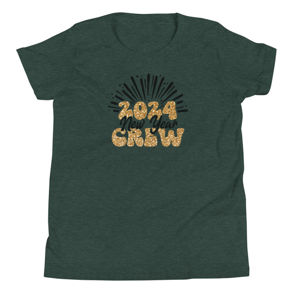 New Year 2024 Crew Youth Short Sleeve T-Shirt