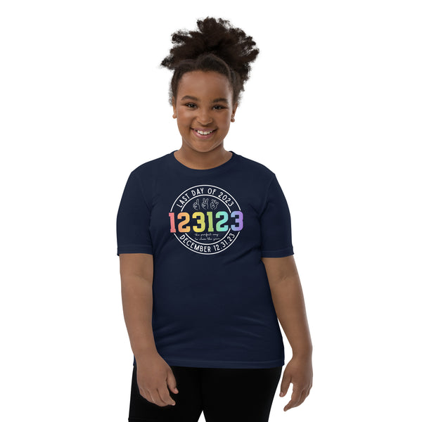 123123 Last Day of 2023 Youth Short Sleeve T-Shirt