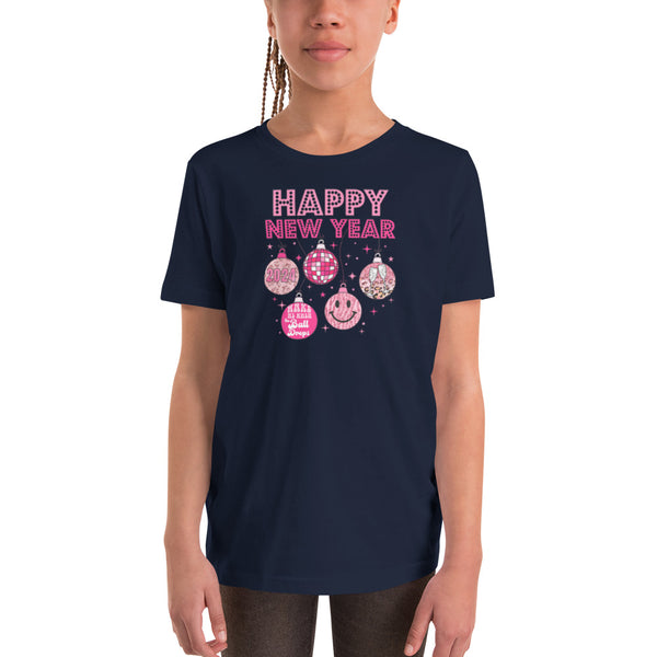 Happy New Year 2024 Youth Short Sleeve T-Shirt