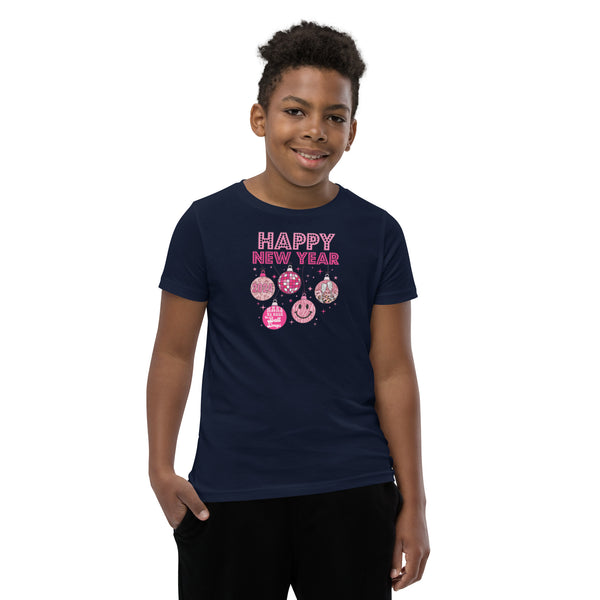 Happy New Year 2024 Youth Short Sleeve T-Shirt