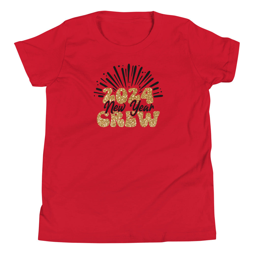 New Year 2024 Crew Youth Short Sleeve T-Shirt