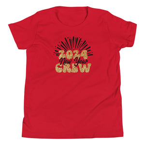 New Year 2024 Crew Youth Short Sleeve T-Shirt