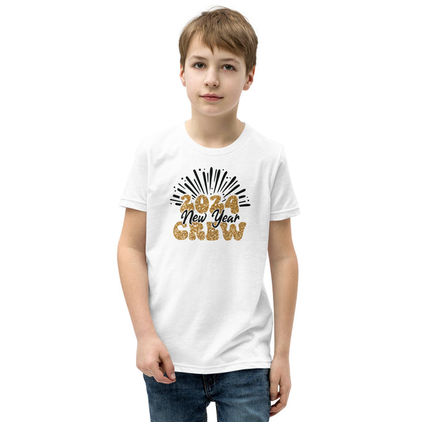 New Year 2024 Crew Youth Short Sleeve T-Shirt