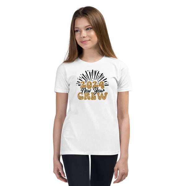 New Year 2024 Crew Youth Short Sleeve T-Shirt